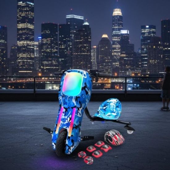 صورة دراجة كهربائية 2025 بتصميم إضاءة مميز